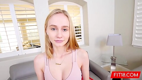 Inexperienced Alicia Is 40 Kg & Ready To Fuck