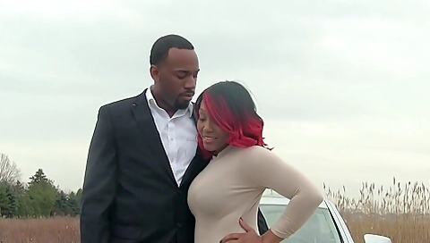 Jovan Jordan In Jovans Black Trailer