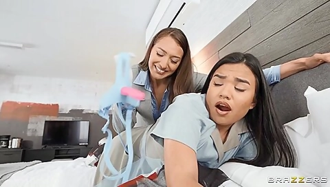 And Lesbian Horny Hospitality - Summer Col And Bella Rolland